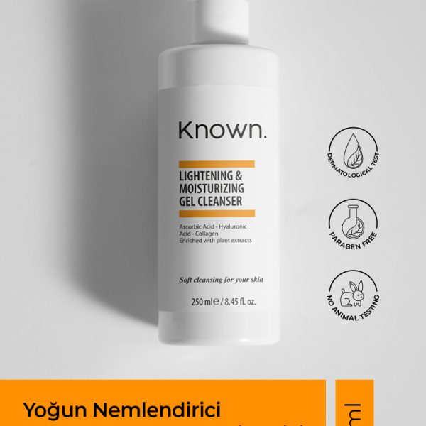 Known Lightening & Moisturizing Gel Cleanser 250ML | جل منظف لتفتيح البشرة وترطيبها 250مل