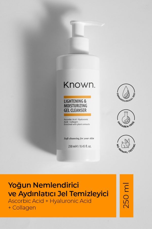 Known Lightening & Moisturizing Gel Cleanser 250ML | جل منظف لتفتيح البشرة وترطيبها 250مل