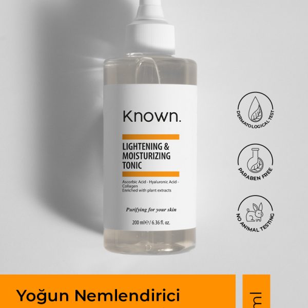 Known Lightening & Moisturizing Tonic 200ML | تونر لتفتيح البشرة وترطيبها 200مل