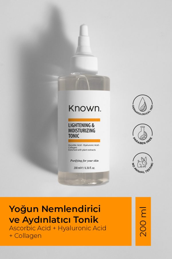Known Lightening & Moisturizing Tonic 200ML | تونر لتفتيح البشرة وترطيبها 200مل