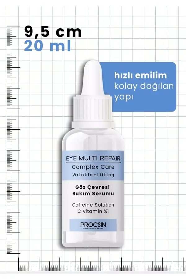 PROCSIN Eye Contour Care Serum 20 ML | بروكسين سيروم العناية بمحيط العين 20 مل - الصورة 5