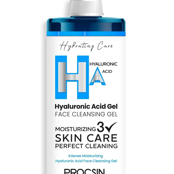 PROCSIN Hyaluronic Acid Gel Face Cleansing Gel - 200ml | بروكسن غسول جل بالهيالورونيك اسيد - 200 مل