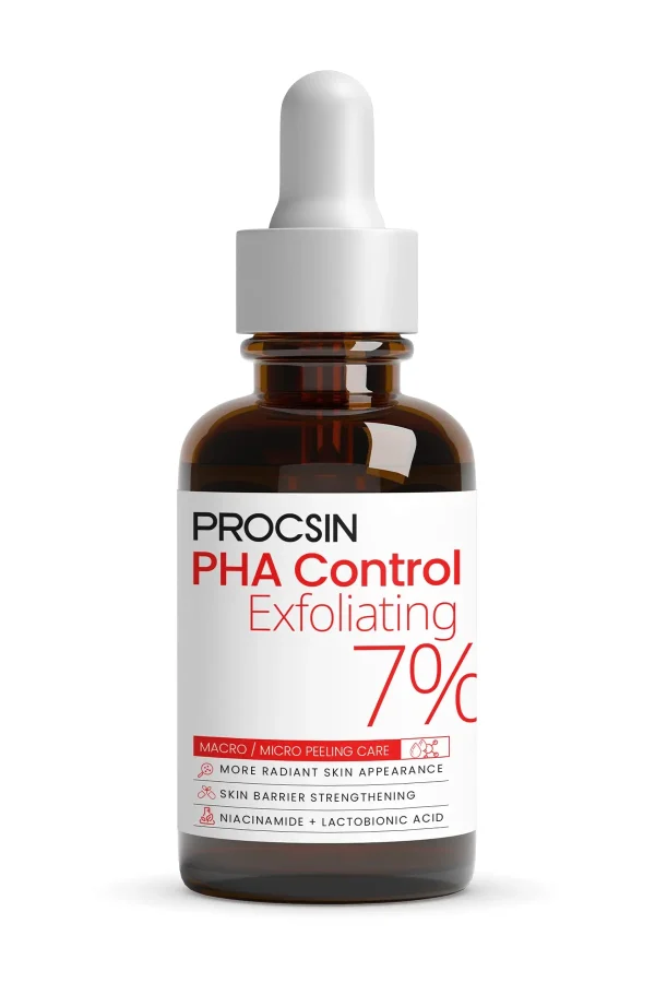PROCSIN PHA Control Exfoliating Skin Serum 30ML | بروكسين PHA للتحكم الفعال في البشرة بحمض البانتوثينيك 30 مل