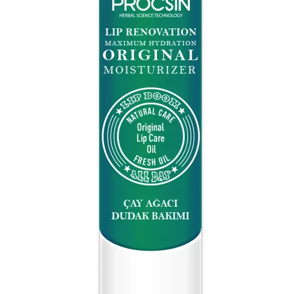 PROCSIN Lip Balm Tee Tree   5 2g | بروكسن مرطب للشفاه بزيت شجرة الشاي   5 2 غرام