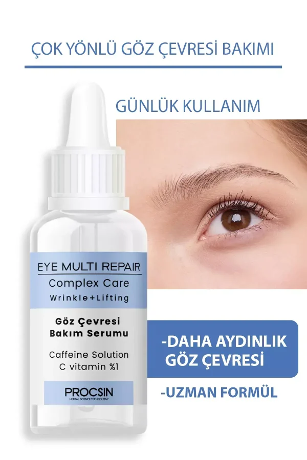 PROCSIN Eye Contour Care Serum 20 ML | بروكسين سيروم العناية بمحيط العين 20 مل - الصورة 3