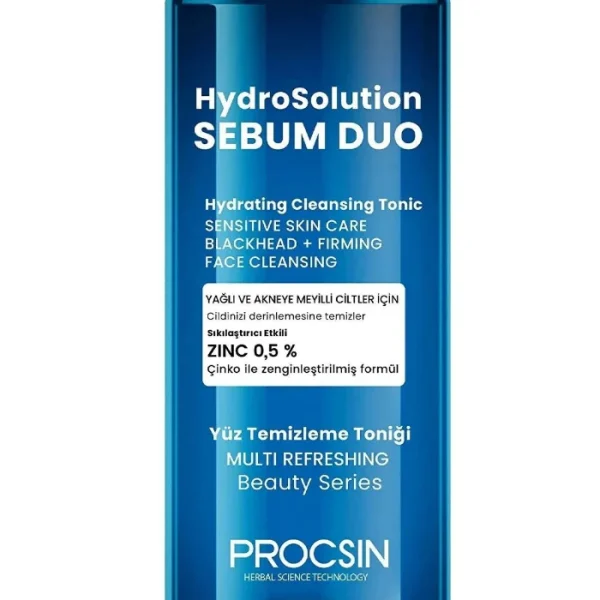 PROCSIN Sebum Duo Hydrosolution Tonic - 200ml | بروكسن تونر للوجه - ٢٠٠ مل