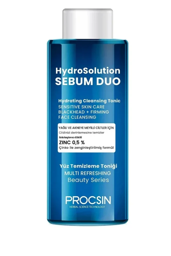 PROCSIN Sebum Duo Hydrosolution Tonic - 200ml | بروكسن تونر للوجه - ٢٠٠ مل
