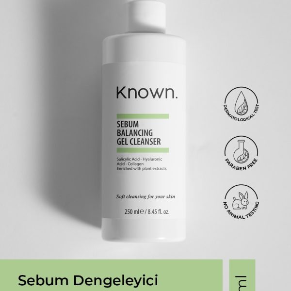 Known Sebum Balancing Gel Cleanser 250ML | جل منظف لموازنة الدهون 250مل