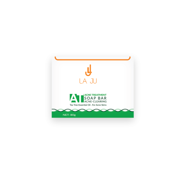 LAJU ACNE TREATMENT SOAP BAR ACNE-CLEARING 80g | صابونة لاجو لعلاج حب الشباب وإزالته 80 غرام
