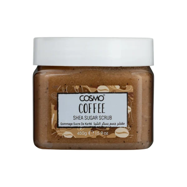 COSMO Coffee Shea Sugar Scrub - 450g | كوزمو مقشر الجسم بالسكر و القهوة و الشيا - 450 غرام