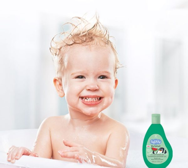 bebble 2in1 Watermelon Shampoo & Shower Gel 250ml | ببلي شامبو وجل استحمام بنكهة البطيخ 2 في 1 - الصورة 3