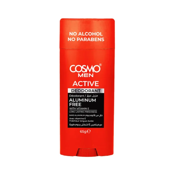 COSMO Men active Deodorant - 65g | كوزمو مزيل تعرق للرجال - 65 غرام