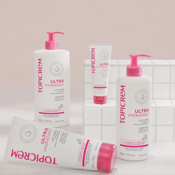 TOPICREM Ultra Hydratant Body Milk - 200ml | توبيكريم حليب مرطب للجسم - 200 مل - الصورة 3