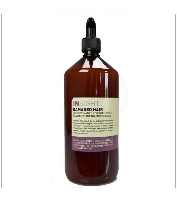 بلسم إنسايت لإصلاح الشعر التالف 900مل | INSIGHT Damaged Hair Conditioner 900ml