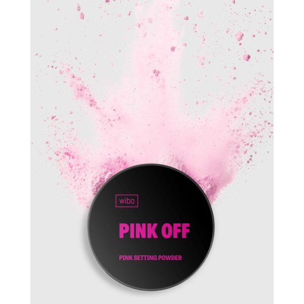 Wibo Pink Off Setting Powder 7g | بودرة تثبيت المكياج من ويبو بينك 7 غرام - الصورة 7