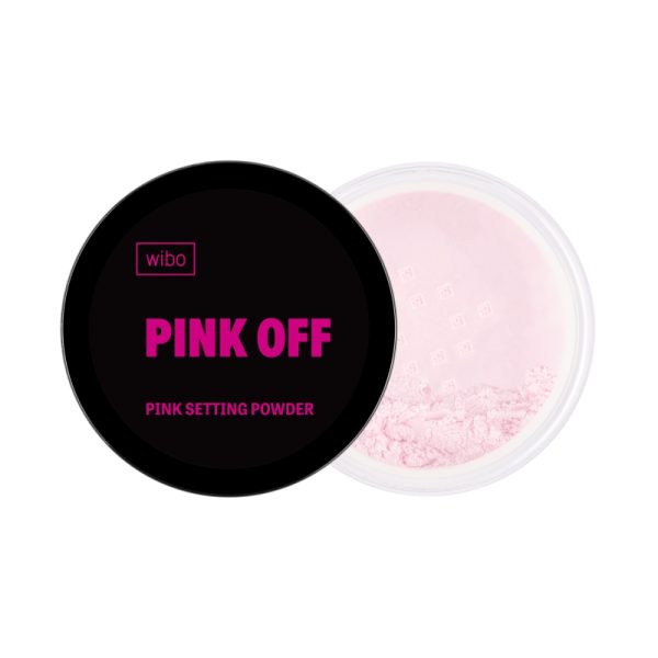 Wibo Pink Off Setting Powder 7g | بودرة تثبيت المكياج من ويبو بينك 7 غرام