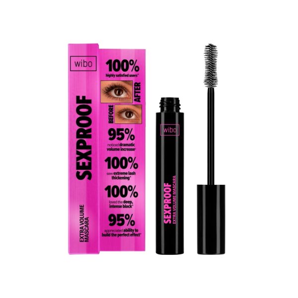 Wibo SexProof Extra Volume Mascara 8G | ماسكارا ويبو سيكس بروف إكسترا فوليوم 8 غرام