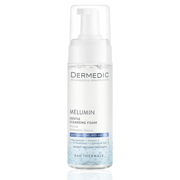 DERMEDIC MELUMIN Gentle cleansing foam - 170ml | ديرمديك غسول رغوي لطيف للبشرة التي تعاني من التصبغات - 170 مل