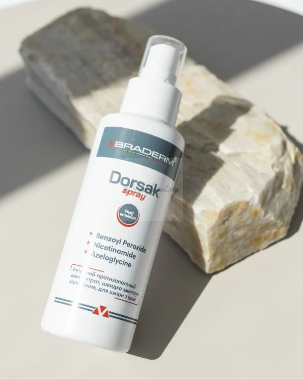 BRADERM Dorsak Spray Fluid Emulsion 100ml | براديرم دورساك سبري سائل مستحلب 100مل - الصورة 2