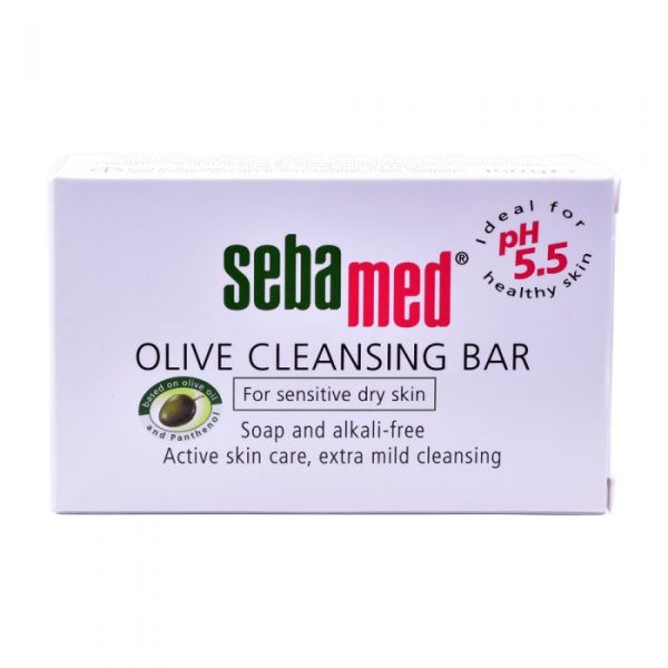Sebamed Olive Cleansing Bar 150g | سيباميد صابونة تنظيف بالزيتون 150غرام