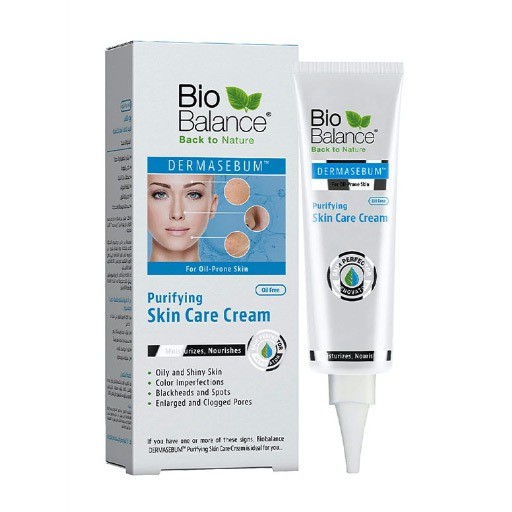 بايو بالانص كريم مرطب للبشرة الدهنيه 55مل | Bio Balance Dermasebum Purifying Skin Care Cream 55ml