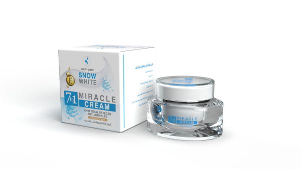 Snow White 7in1 Miracle Cream 50g | سنو وايت 7 في 1 كريم المعجزه 50 غرام