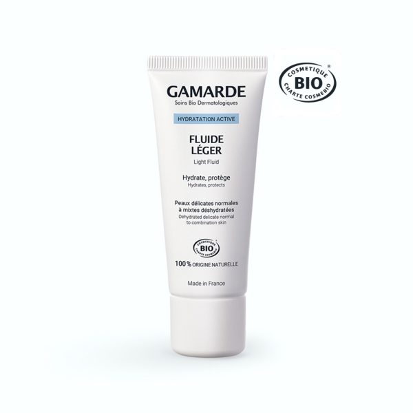 Gamarde Active hydration Light fluid Hydrates and protects 40ml | جامارد اكتف هايدريشن ترطيب وحمايه للبشره 40مل