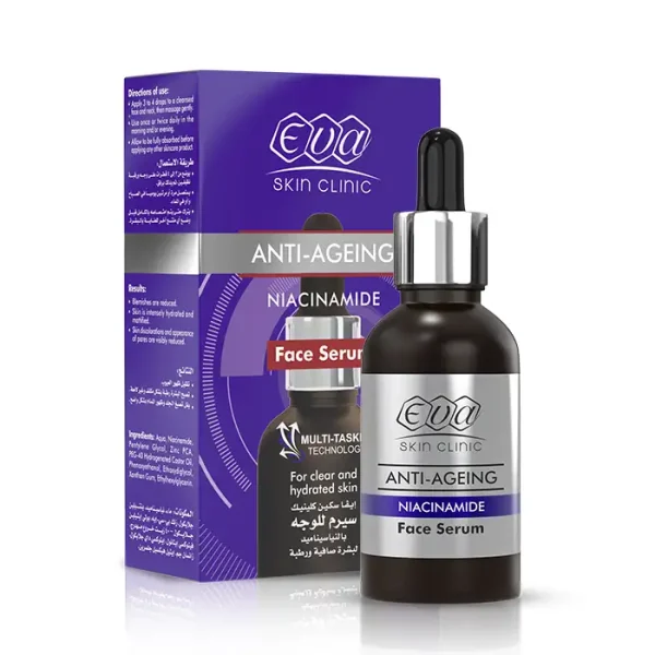 Eva Skin Clinic Niacinamide Facial Serum 30ml | سيروم الوجه بالنياسيناميد من ايفا سكين كلينيك 30 مل