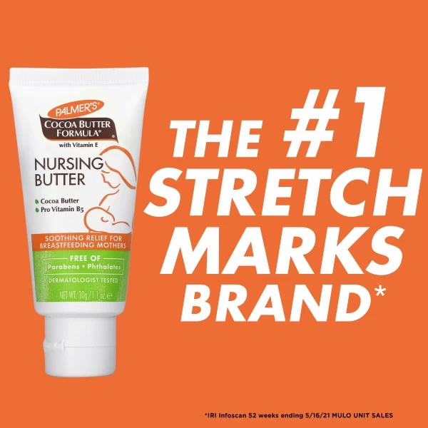 PALMER'S Cocoa Butter Formula Nursing Butter Tube - 30g | بالميرز مرهم بزبدة الكاكاو للترطيب قبل الرضاعة - 30 غرام - الصورة 7
