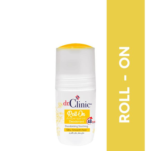dr.Clinic Roll-On Antiperspirant Deodorant - 75ml | دكتور كلينك مزيل تعرق رول اون - 75 مل