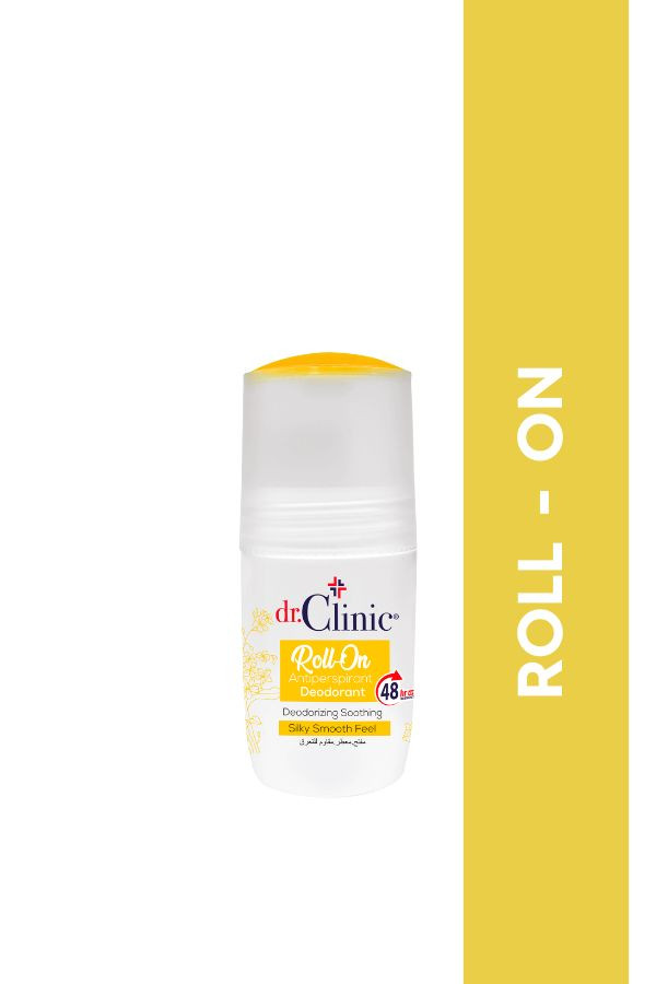 dr.Clinic Roll-On Antiperspirant Deodorant - 75ml | دكتور كلينك مزيل تعرق رول اون - 75 مل