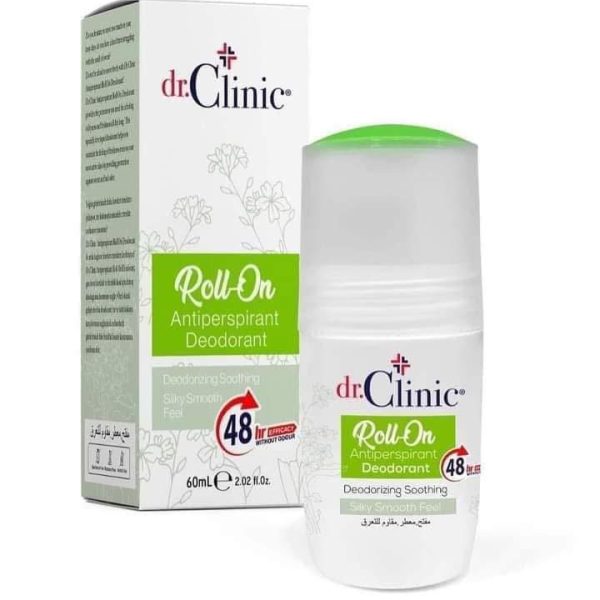 DR.CLINIC Deodorant Roll-On Green 75 ml | دكتور كلينيك مزيل تعرق رول 75 مل