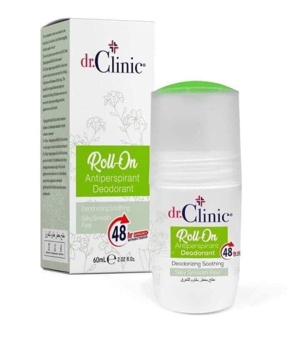 DR.CLINIC Deodorant Roll-On Green 75 ml | دكتور كلينيك مزيل تعرق رول 75 مل
