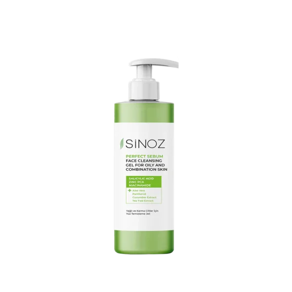 SiNOZ Sebum Face Cleansing Gel 400ml | سينوز غسول وجه جل للبشره الدهنيه 400 مل