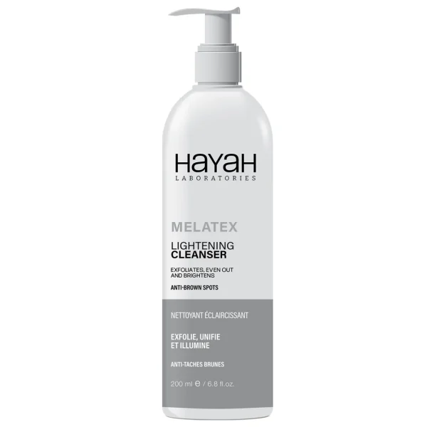 Hayah MELATEX Lightening Cleanser 200 ml | حياة منظف ميلاتكس المفتح للبشرة 200 مل