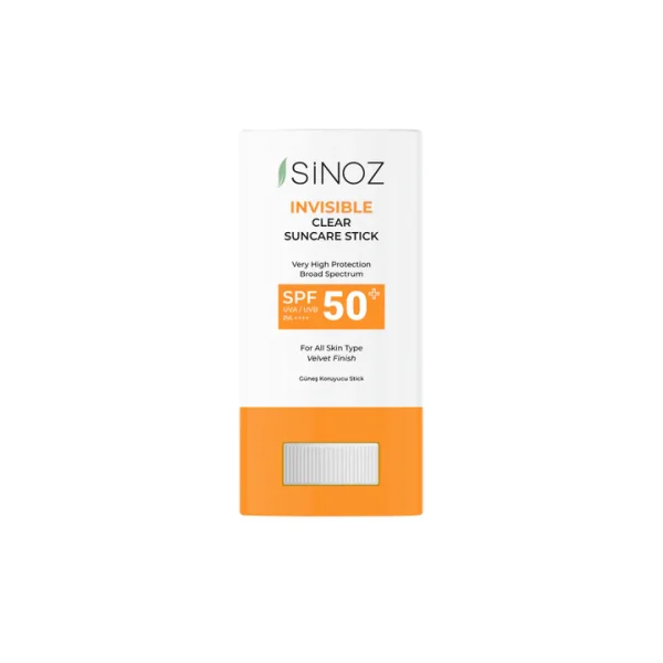 SiNOZ Invisible Suncare Stick SPF 50+ 15gr | سينوز ستيك حماية من الشمس غير مرئي بعامل حماية من الشمس 50+ 15غرام