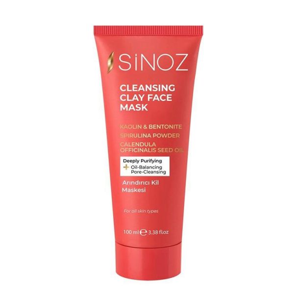 SiNOZ Cleansing Clay Face Mask 50ml | سينوز قناع الطين المنظف للوجه 50مل