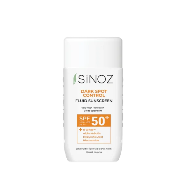 SiNOZ Dark Spot Control Fluid Sunscreen SPF 50 + 50ml | سينوز سائل التحكم في البقع الداكنة واقٍ من الشمس بعامل حماية من الشمس 50+ 50مل
