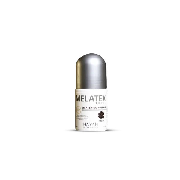 Hayah Melatex Lightening Roll-On Oud 40ml | حياة ميلاتكس رول أون لتفتيح البشرة بالعود 40 مل