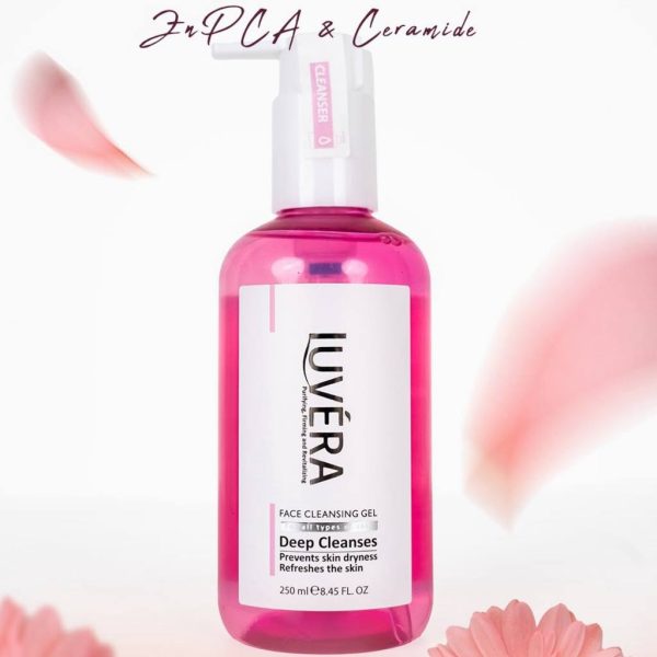 LUVERA Face Cleansing Gel 250ml | لوفيرا جل غسول وجه 250