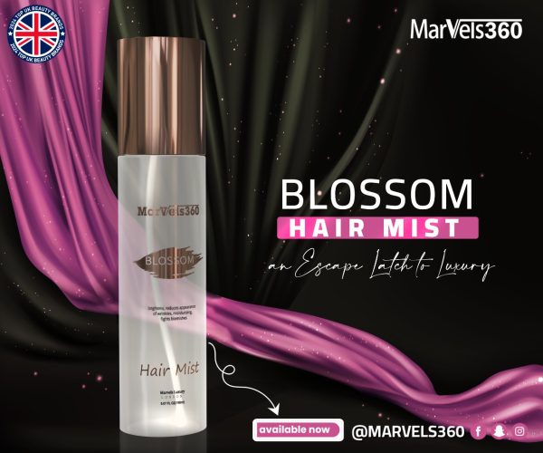MarVels360 Hair Mist Blossom 150ml | مارفلز 360 عطر شعر بلوسم 150مل