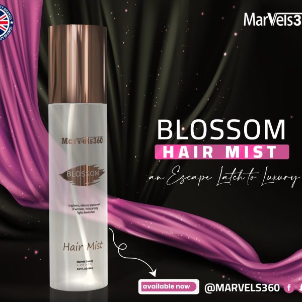 MarVels360 Hair Mist Blossom 150ml | مارفلز 360 عطر شعر بلوسم 150مل