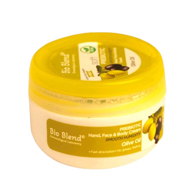 Bio Blend Soft Prebiotic Hand,Face and Body Cream   Olive Oil   30ml | بايو بلند كريم مرطب لليد والوجه والجسم   بزيت الزيتون   ٣٠ مل