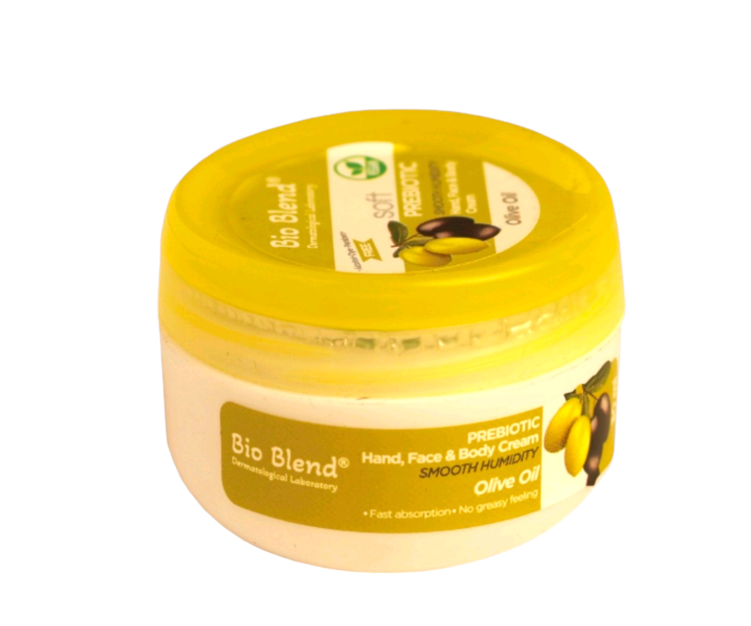 Bio Blend Soft Prebiotic Hand,Face and Body Cream Olive Oil 30ml | بايو بلند كريم مرطب لليد والوجه والجسم بزيت الزيتون ٣٠ مل