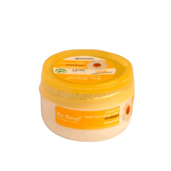Bio Blend Soft Prebiotic Hand,Face and Body Cream   Camomile   30ml | بايو بلند كريم مرطب لليد والوجه والجسم   بابونج   ٣٠ مل