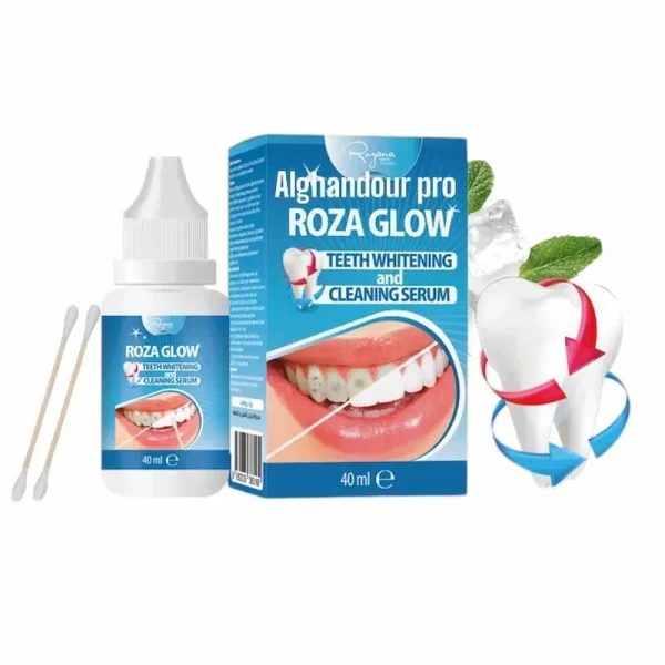 Roza Glow Teeth Whitening Serum   40ml | روزا سيروم جلو لتبييض الأسنان   40مل