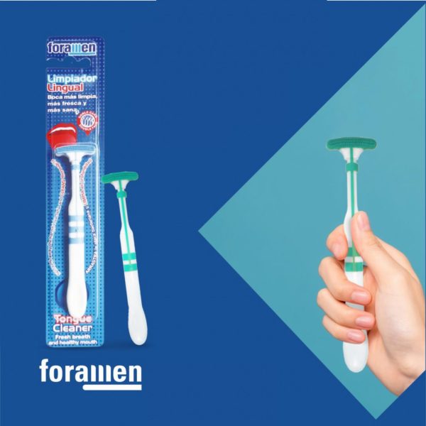 Foramen Tongue cleaner | فورمن فرشاة منظفه للسان