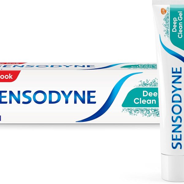 Sensodyne Deep Clean Gel Toothpaste   75ml | سنسوداين معجون أسنان جل التنظيف العميق   75 مل