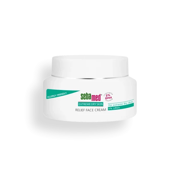 Sebamed Relief Face Cream 5% Urea   50ml | سيباميد كريم لراحة الوجه 5% يوريا   50مل
