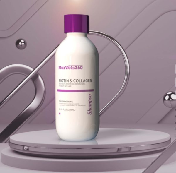 MarVels360 Biotin & Collagen Shampoo - 330ml | مارفيلز360 شامبو البايوتين والكولاجين - 330مل